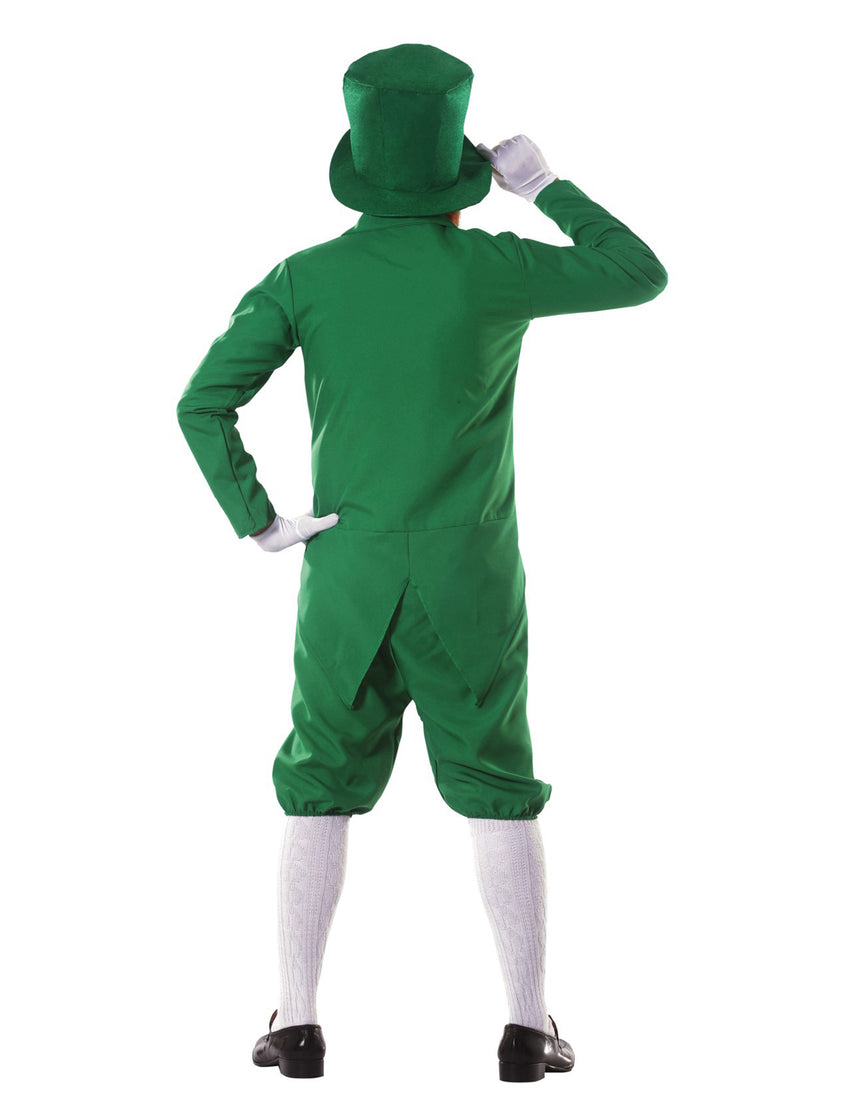 Déguisement leprechaun vert homme