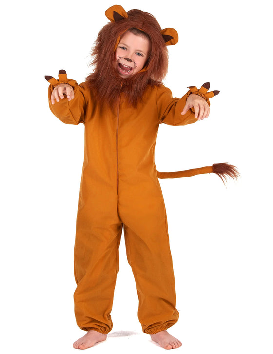 Déguisement lion effet polaire enfant