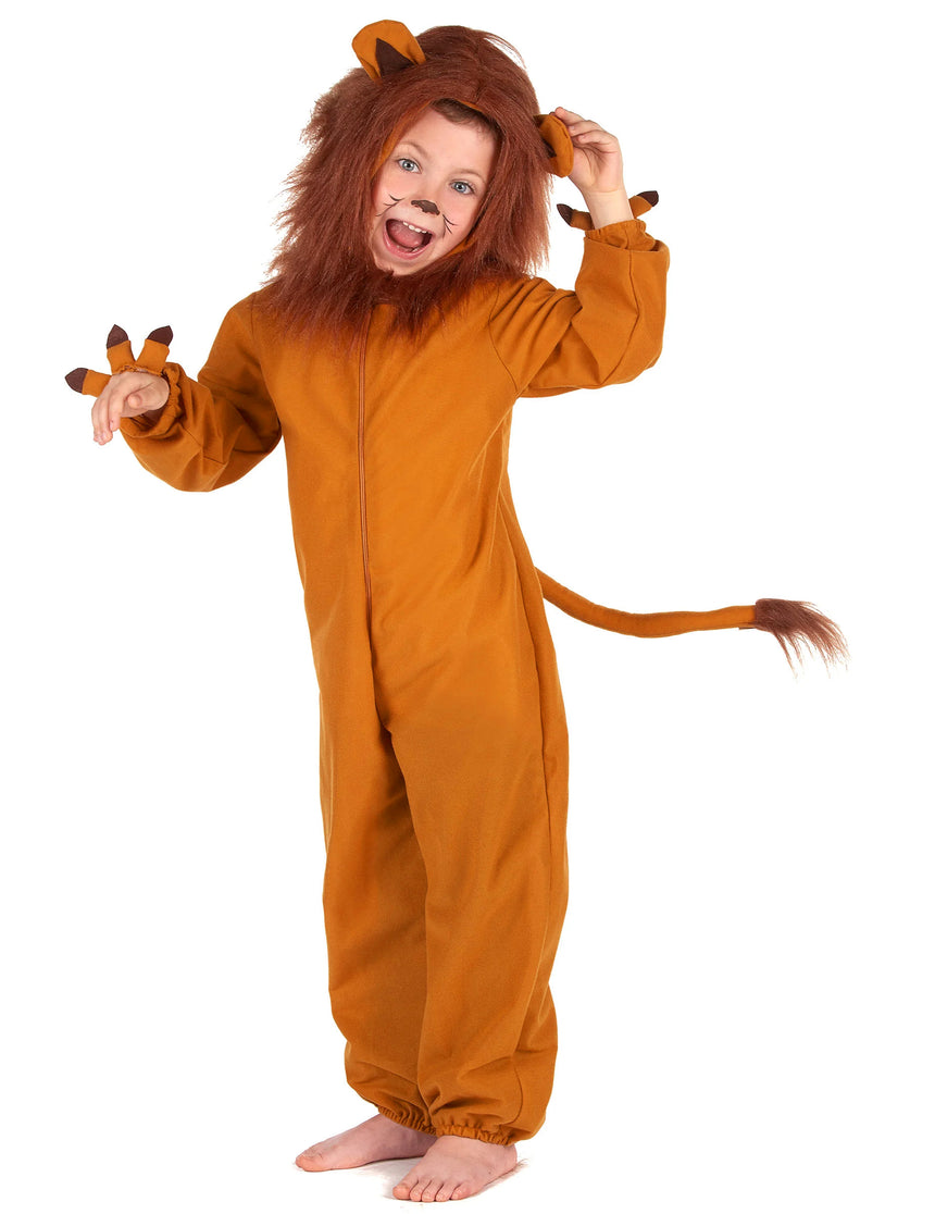 Déguisement lion effet polaire enfant