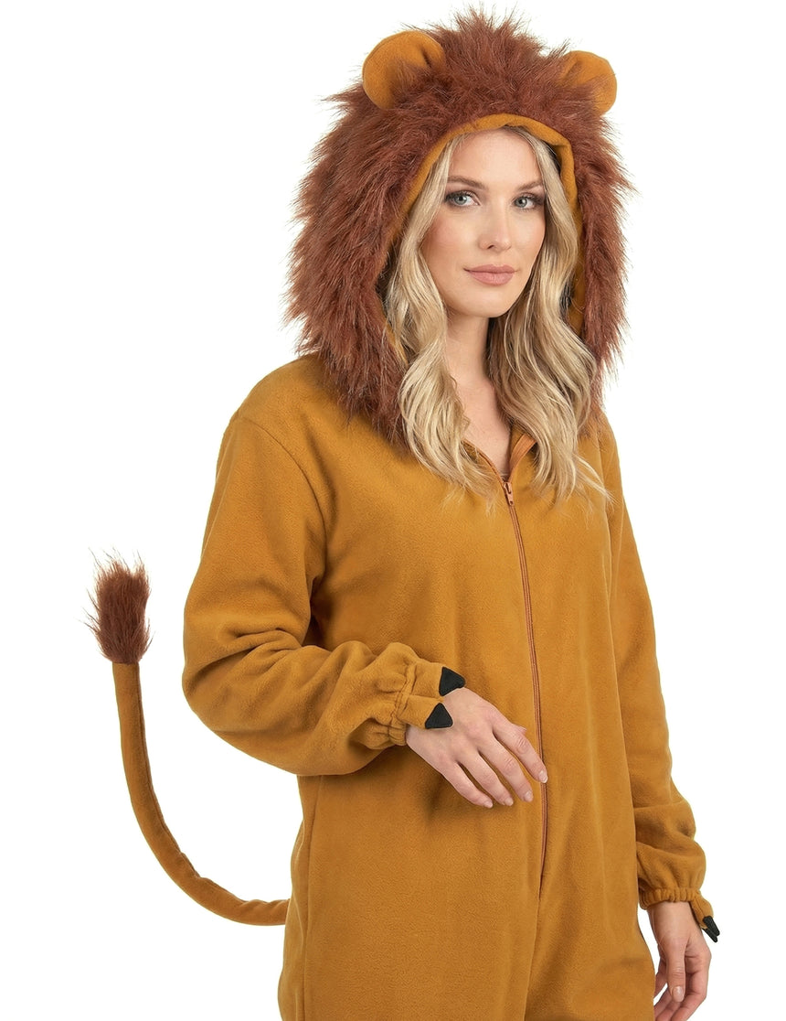 Déguisement lion fauve femme