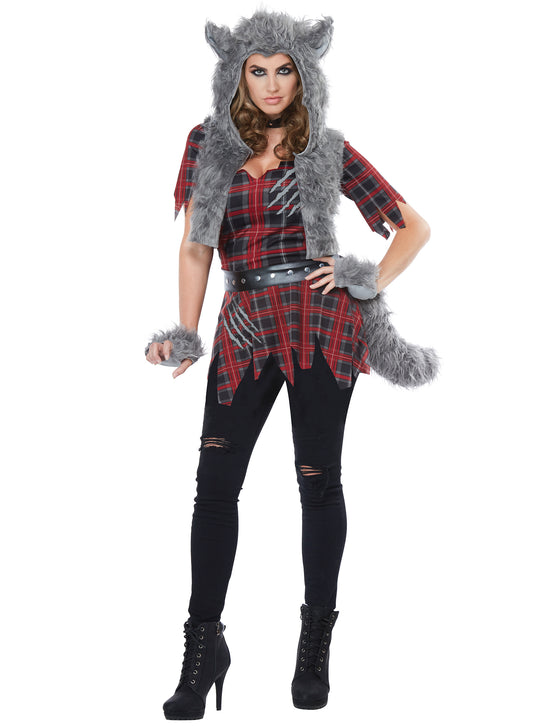 Déguisement loup garou luxe femme