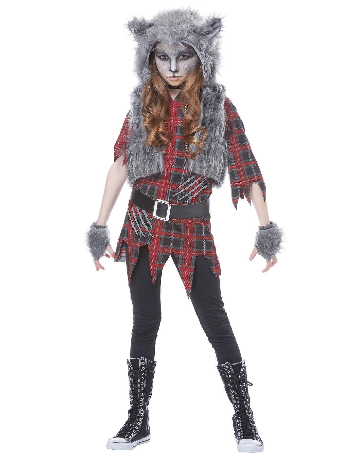 Déguisement loup garou luxe fille