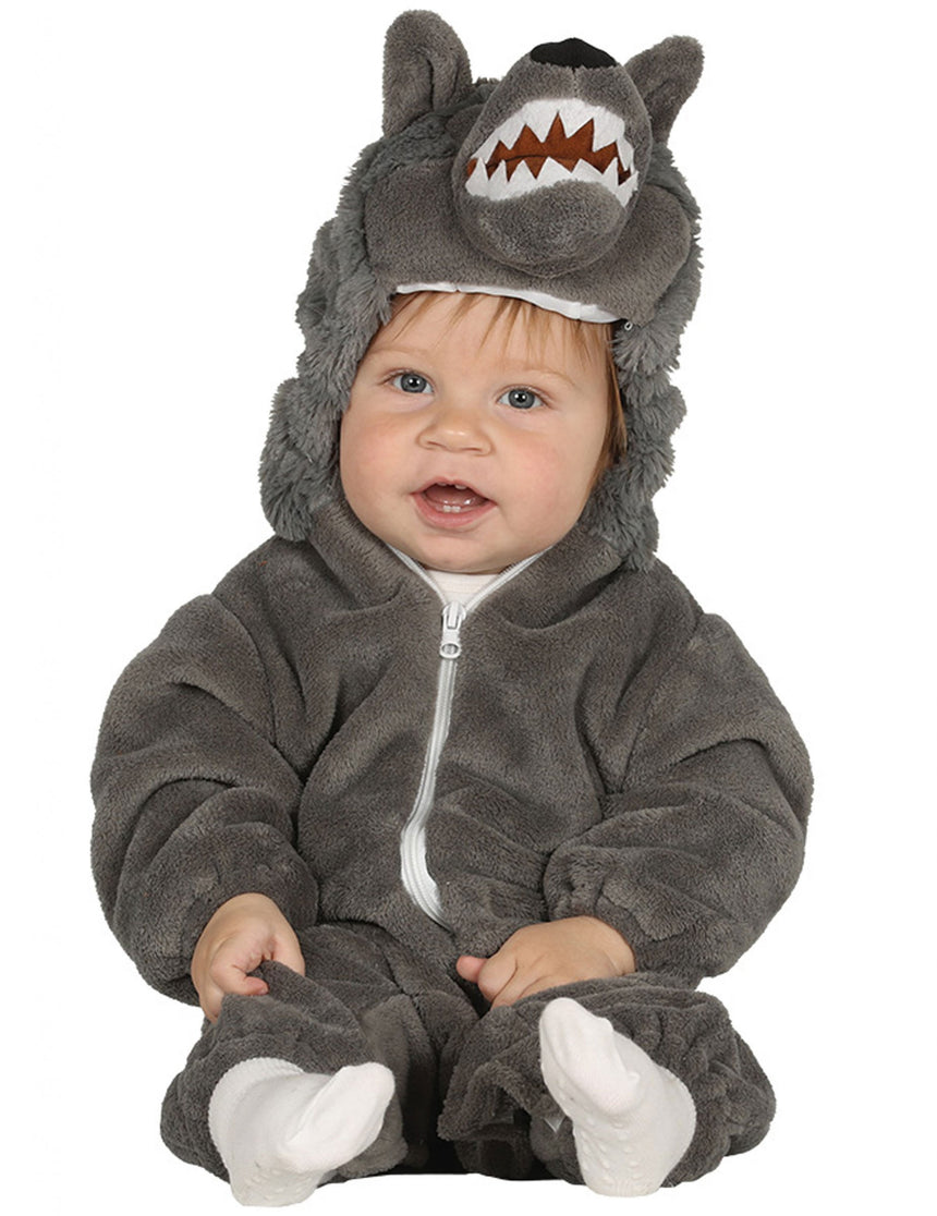 Déguisement loup gris bébé