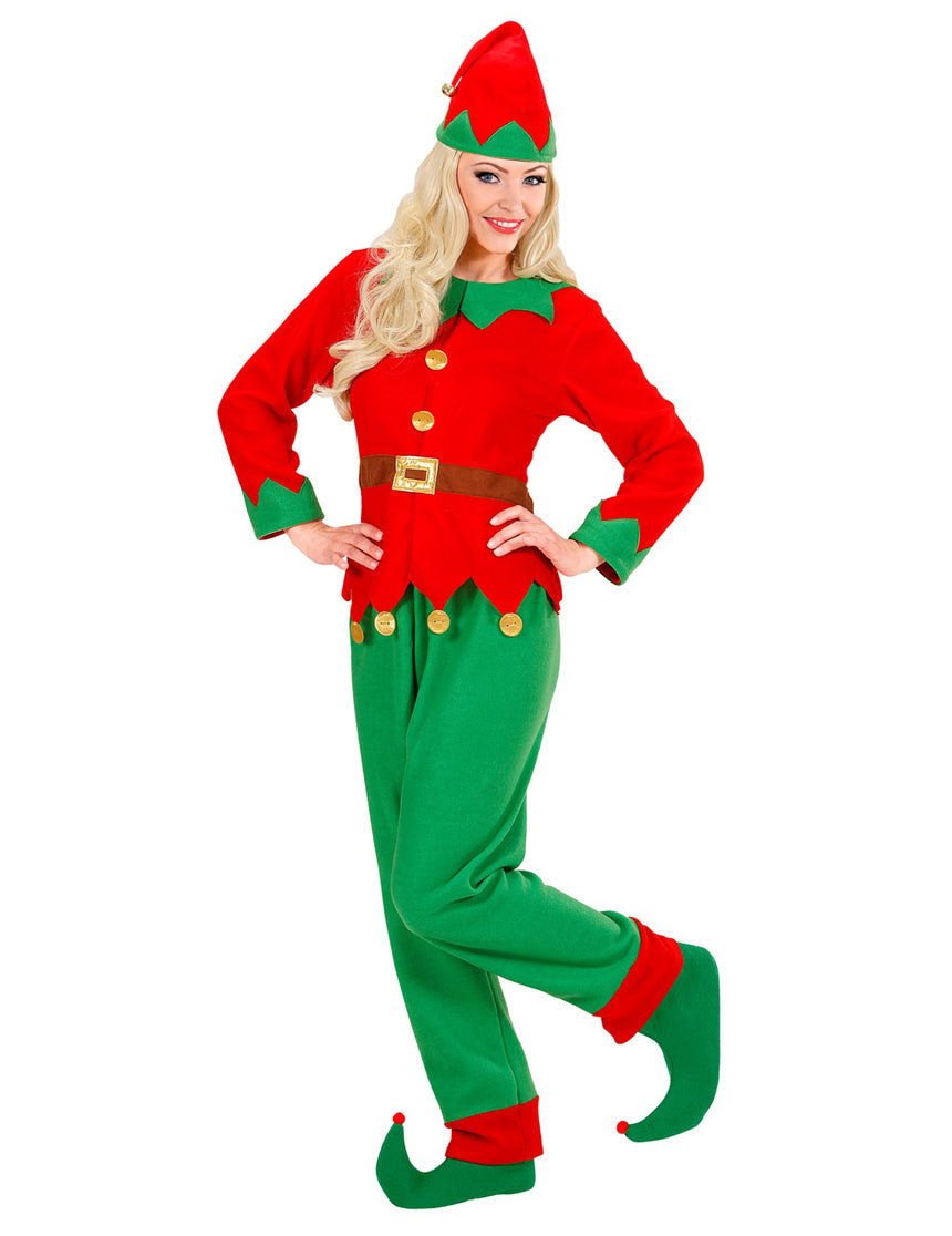 Déguisement lutin du Père Noël femme