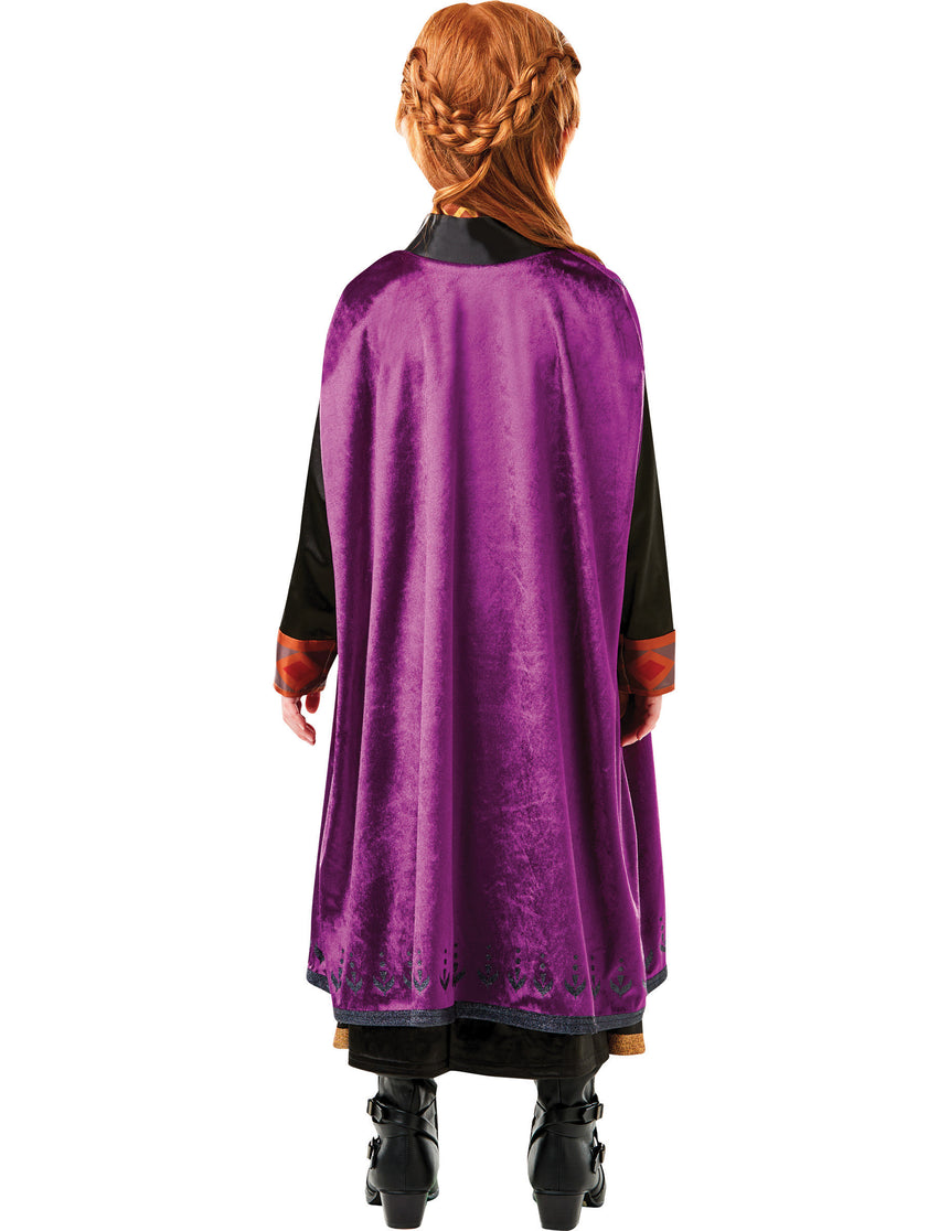 Déguisement luxe Anna La Reine des neiges 2 fille