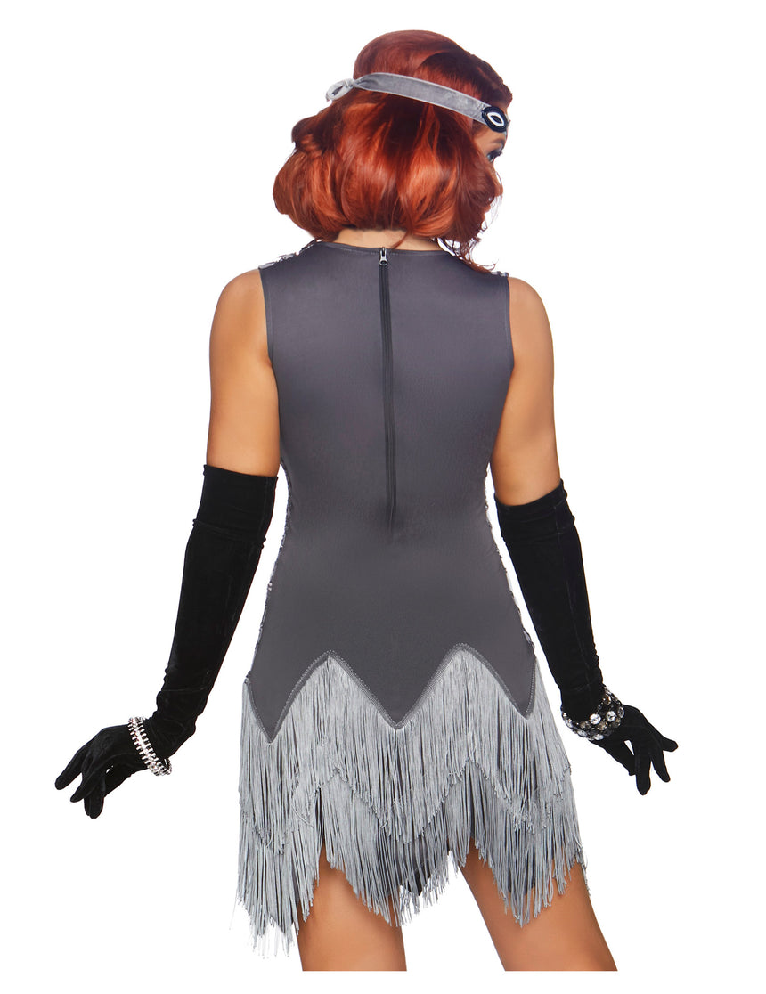 Déguisement luxe charleston glitter femme