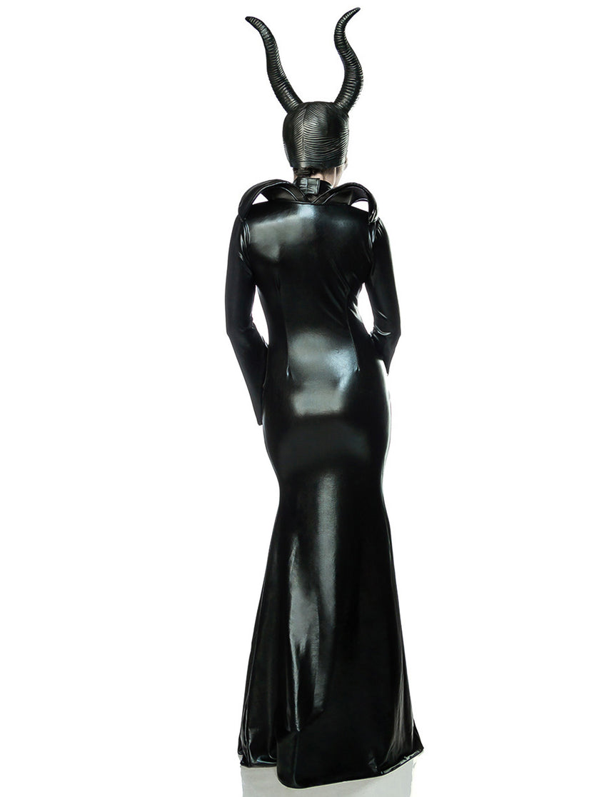 Déguisement luxe sorcière noire sexy femme