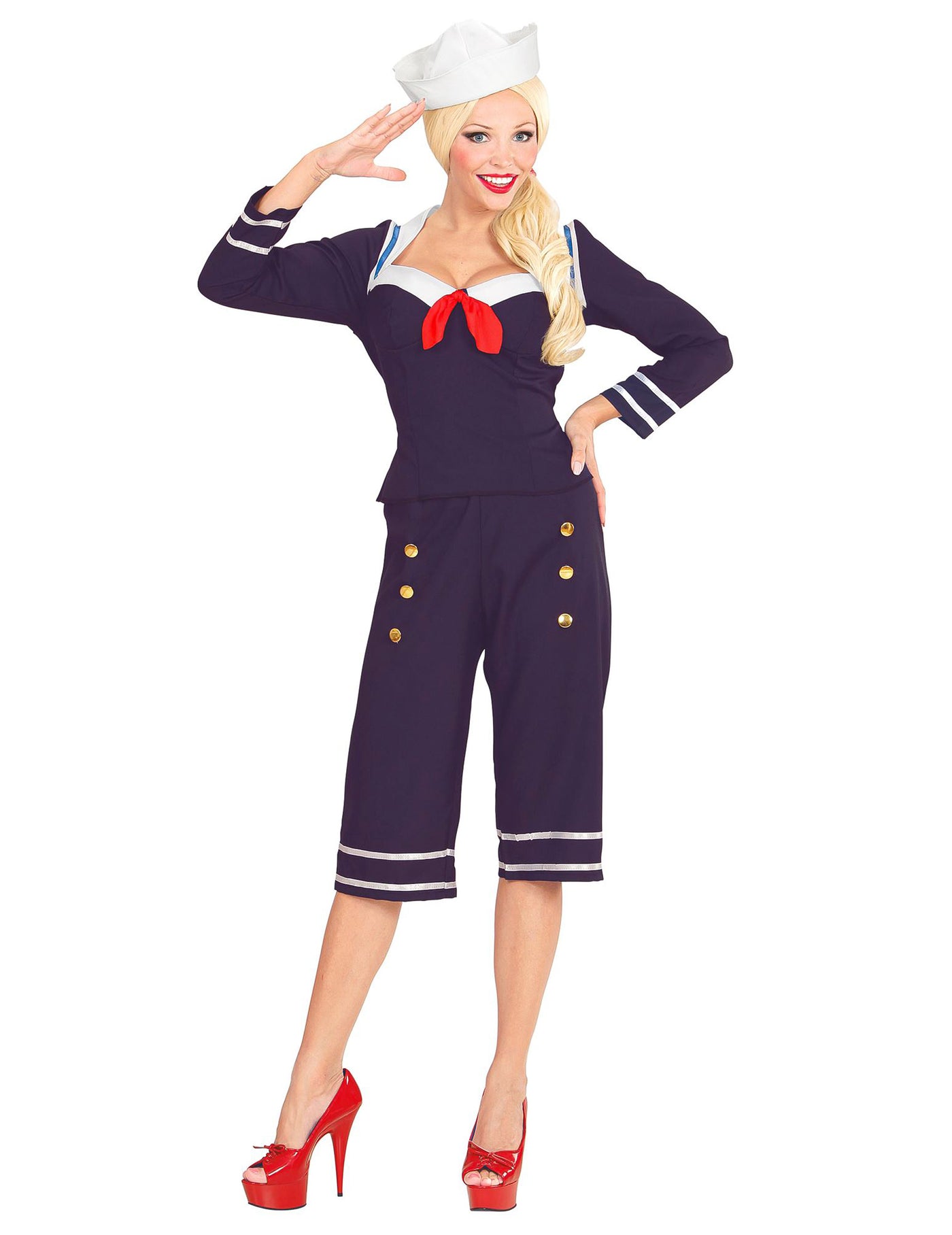 Déguisement marin pin up femme