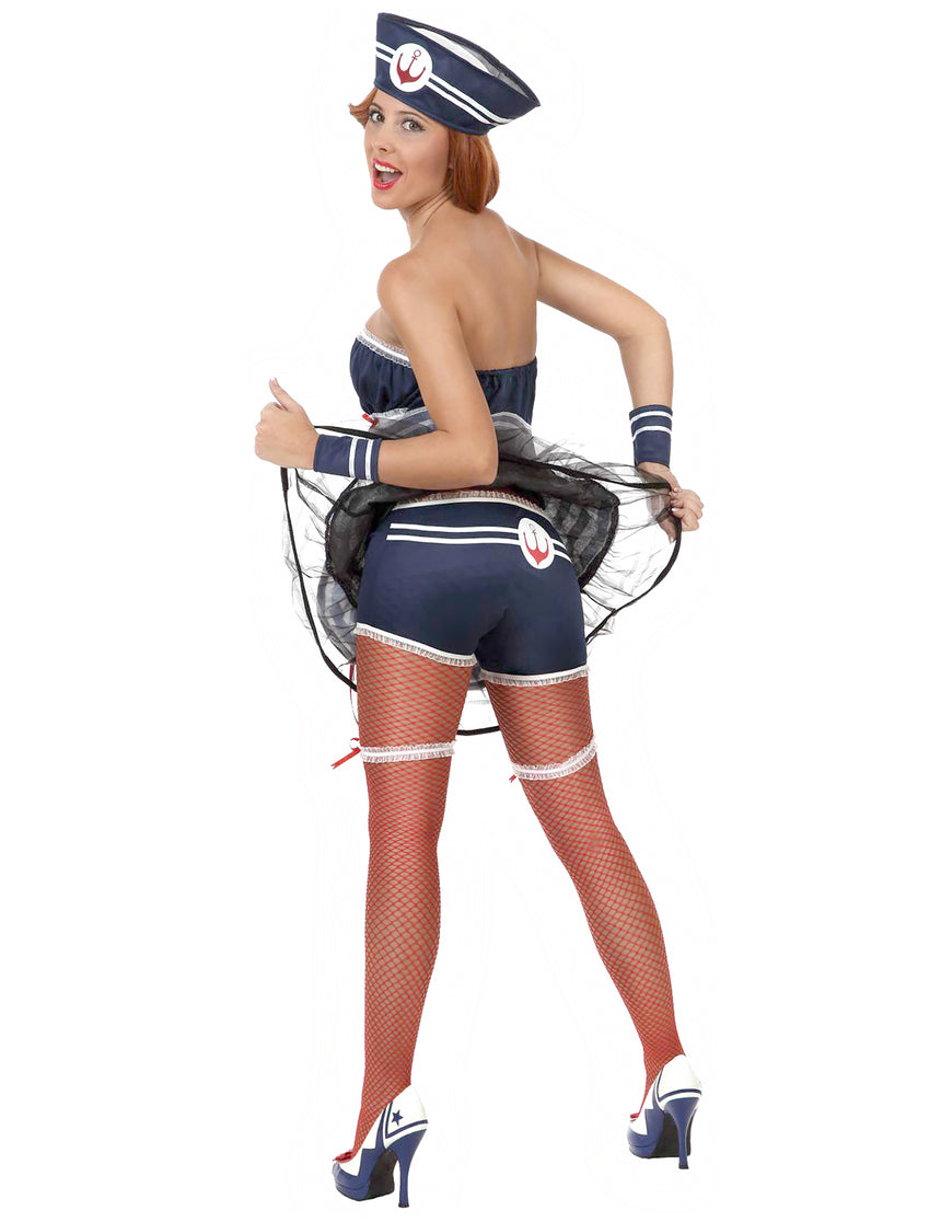 Déguisement marin sexy robe bustier femme