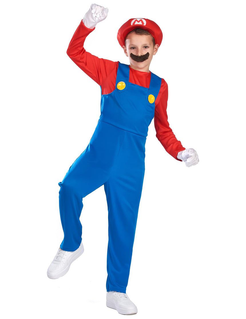 Déguisement Mario combinaison Enfant