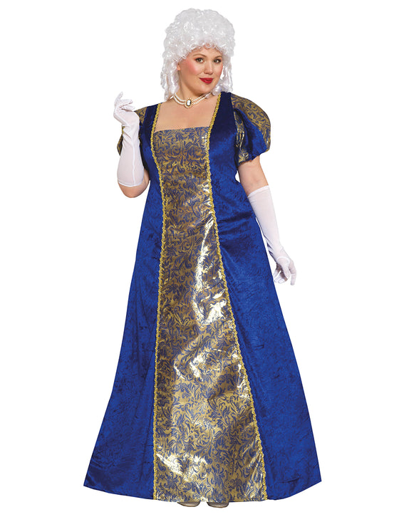 Déguisement marquise bleue femme