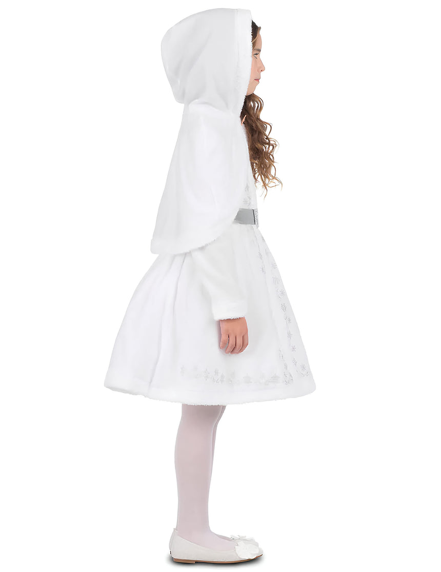 Déguisement Mère Noël Blanc fille