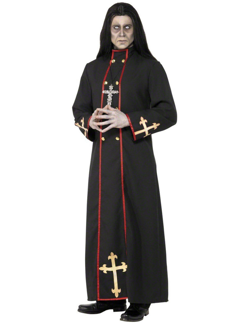 Déguisement moine démoniaque homme Halloween