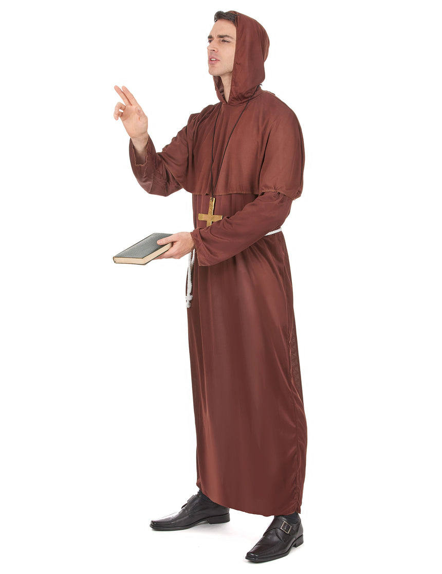 Déguisement moine tunique homme