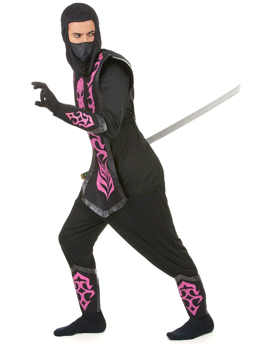 Déguisement ninja effet feutrine homme