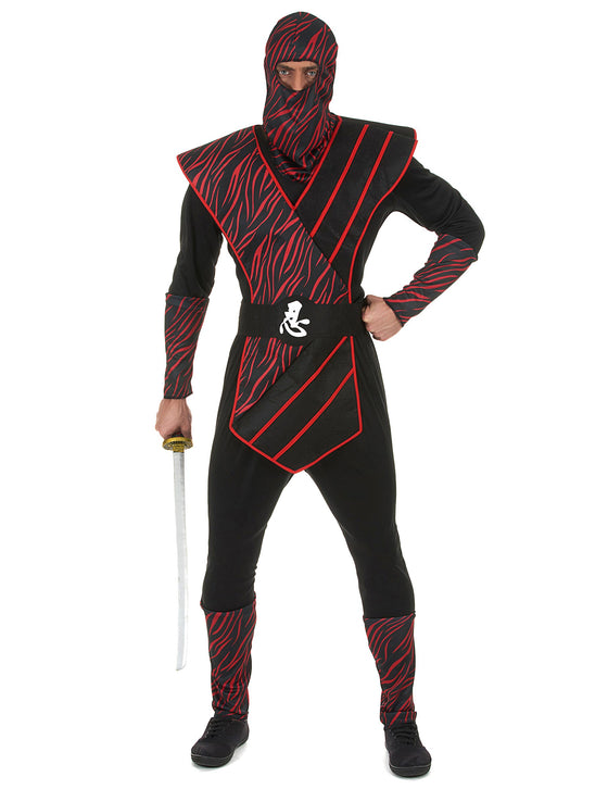 Déguisement ninja fauve homme
