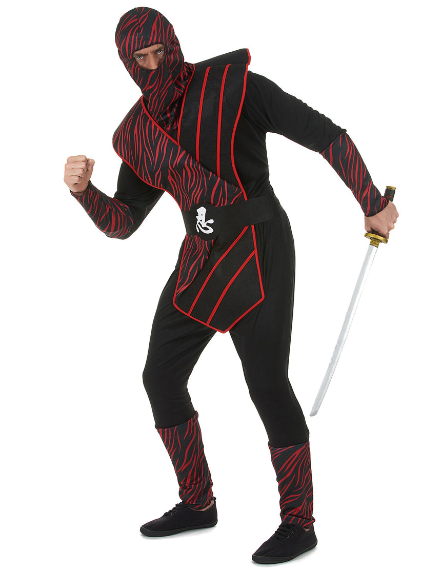 Déguisement ninja fauve homme