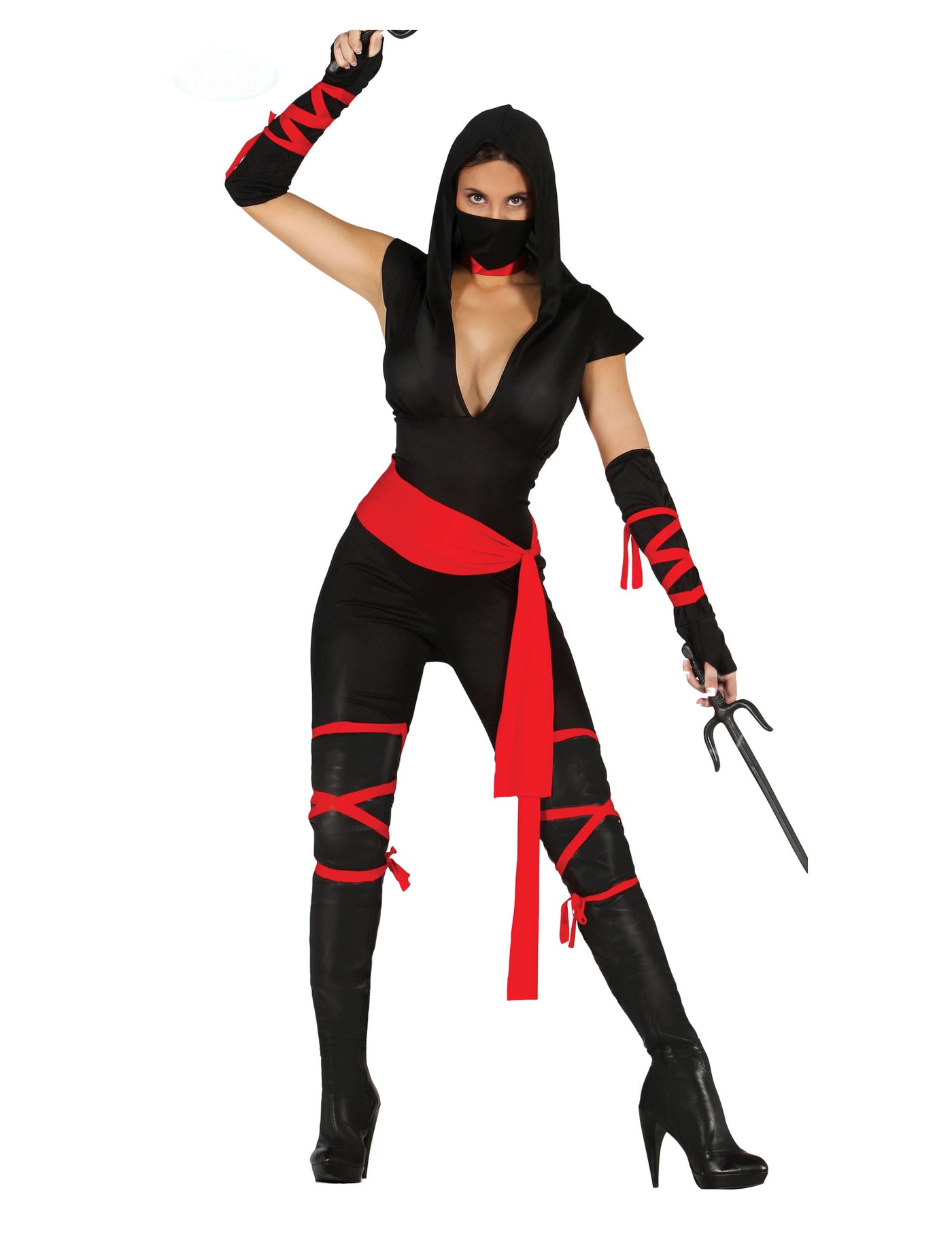 Déguisement ninja sexy combinaison femme