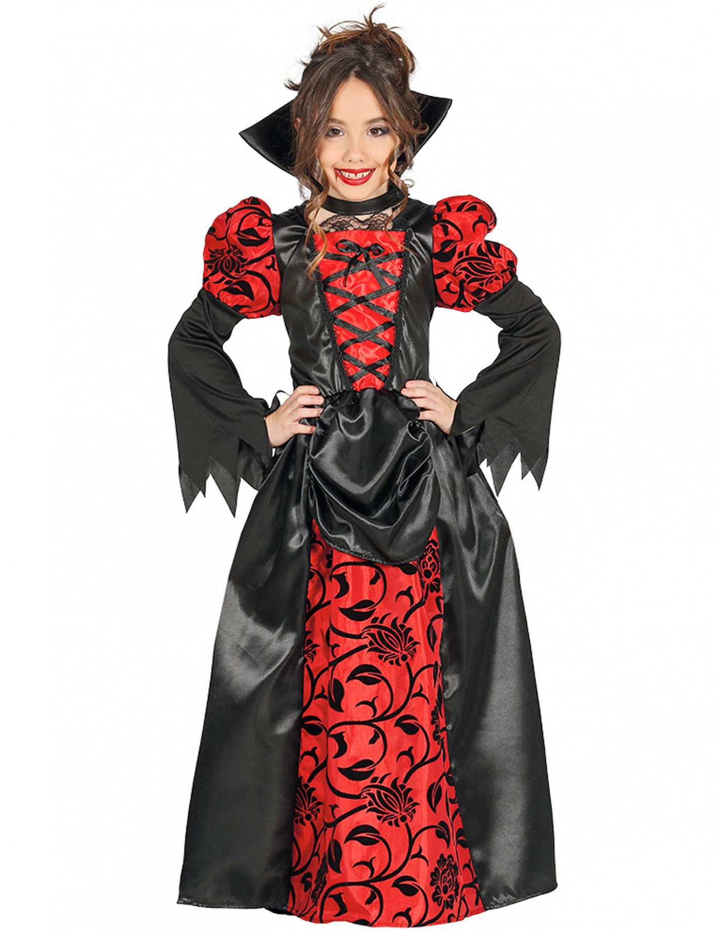 Déguisement noble comtesse vampire fille Halloween