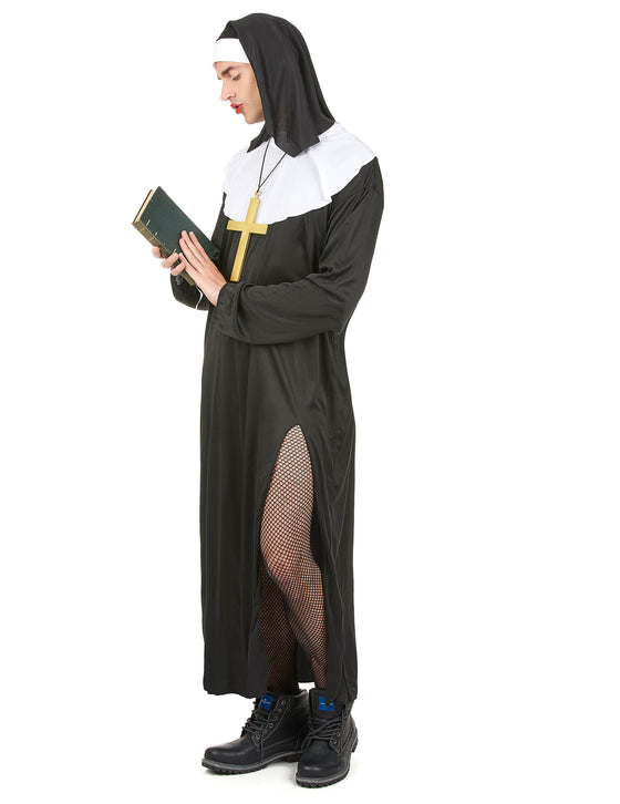 Déguisement nonne humoristique homme