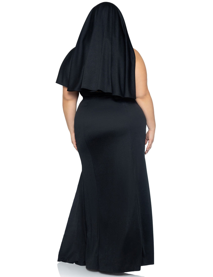 Déguisement nonne sexy grande taille femme