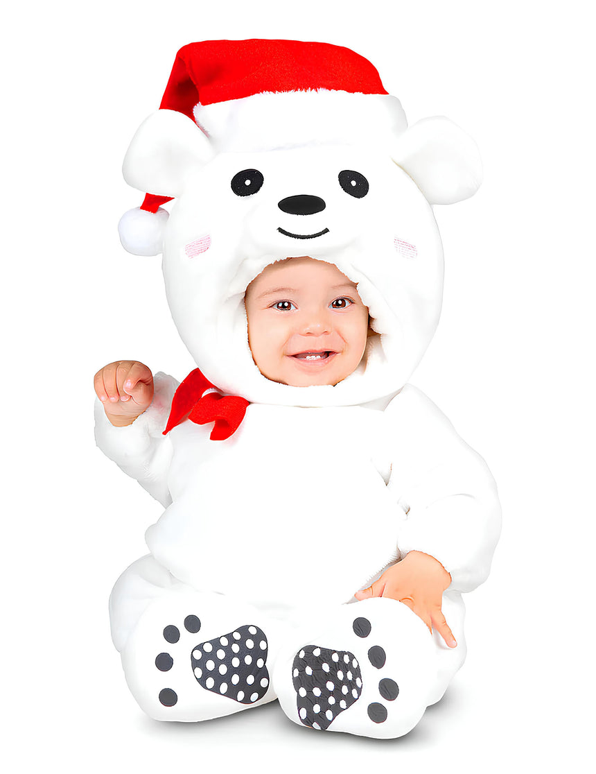 Déguisement Ours blanc bébé
