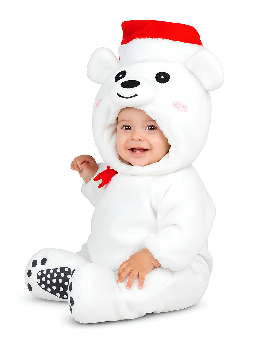 Déguisement Ours blanc bébé
