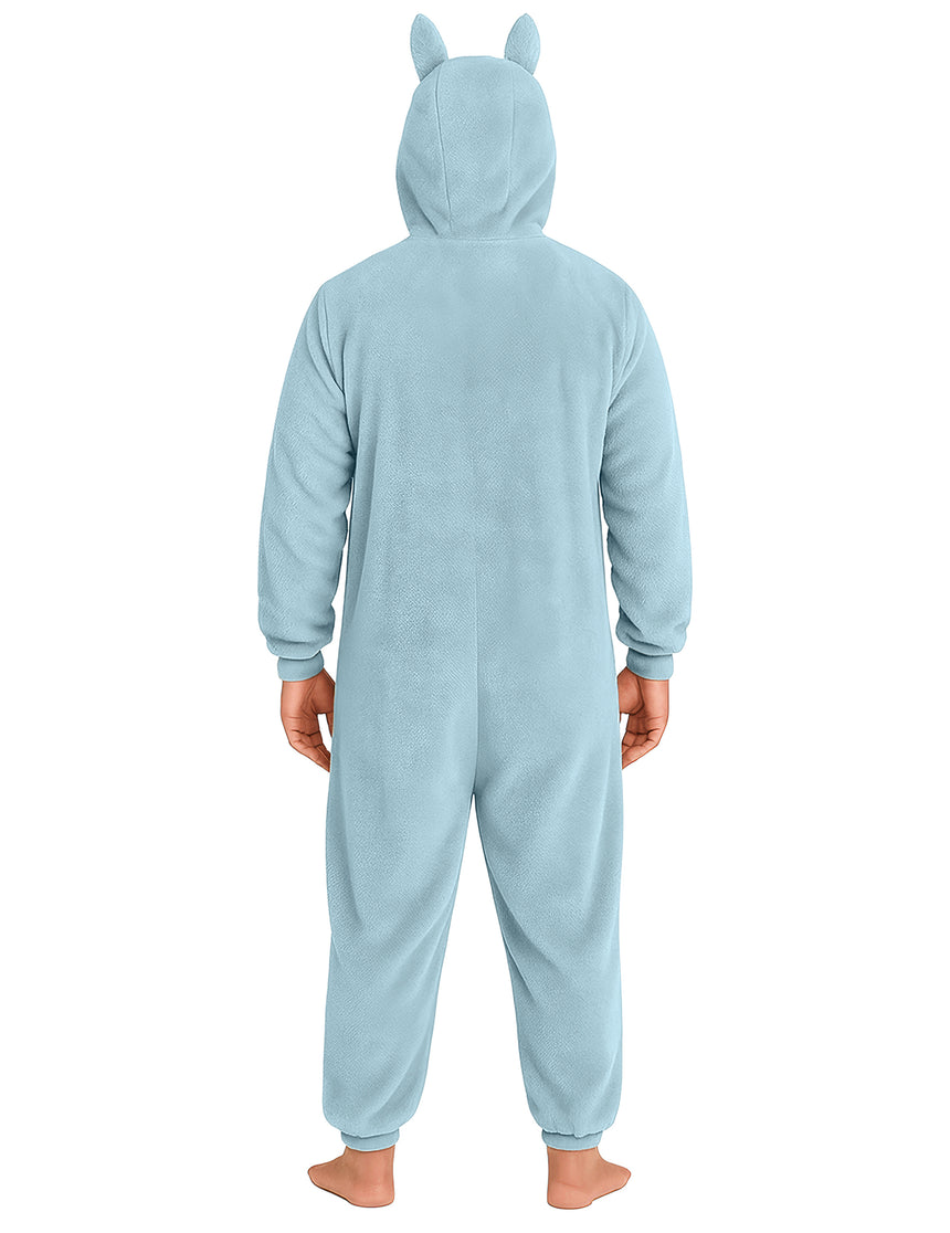 Déguisement peluche monstre bleu femme