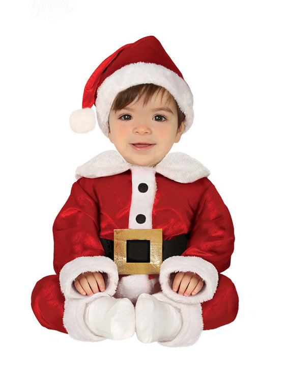Déguisement Père Noël luxe bébé
