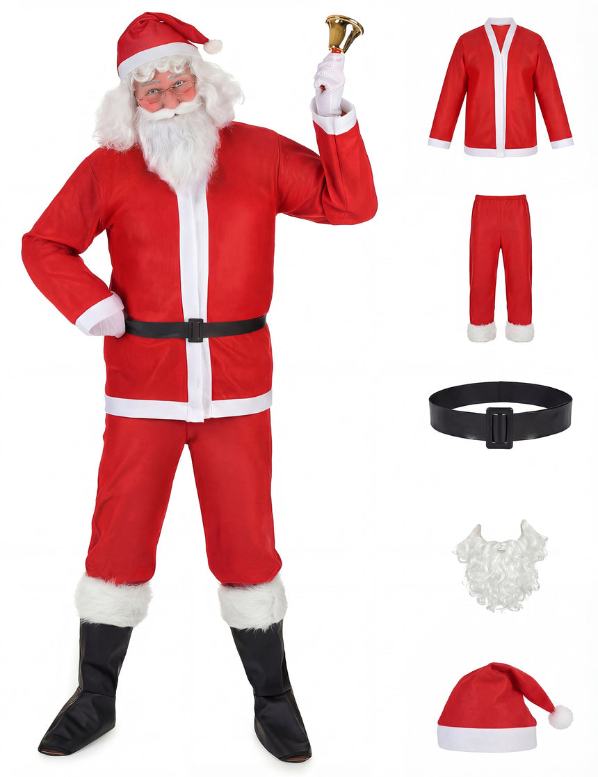 Déguisement Père Noël entrée de gamme adulte