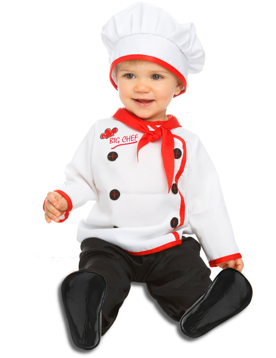 Déguisement petit chef bébé
