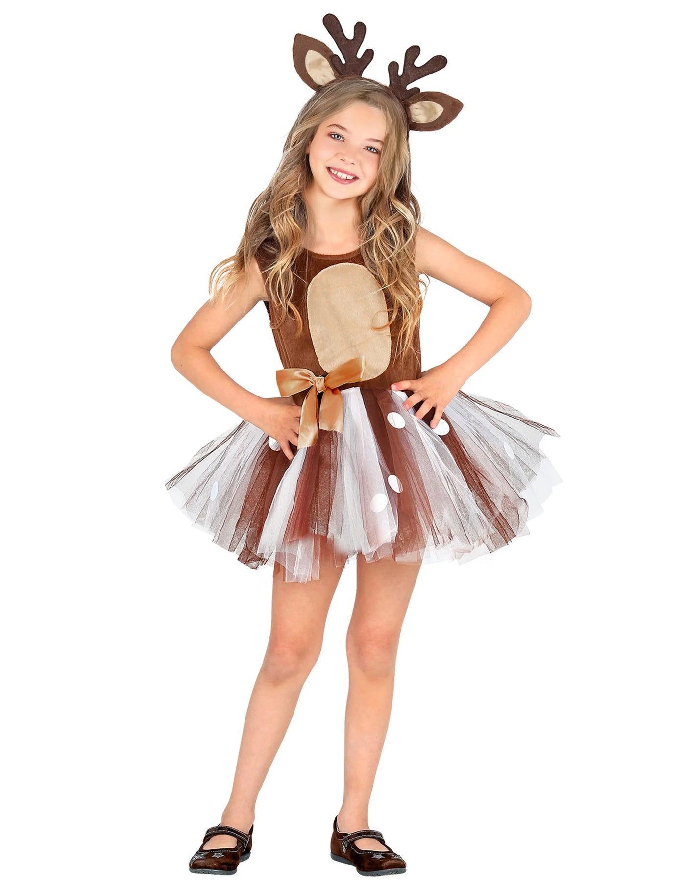 Déguisement petit renne tutu fille