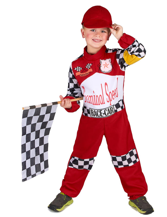 Déguisement pilote de course enfant