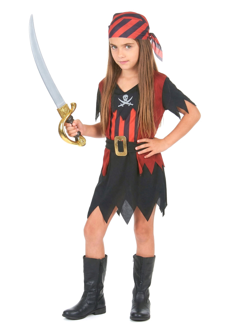 Déguisement pirate corsaire fille