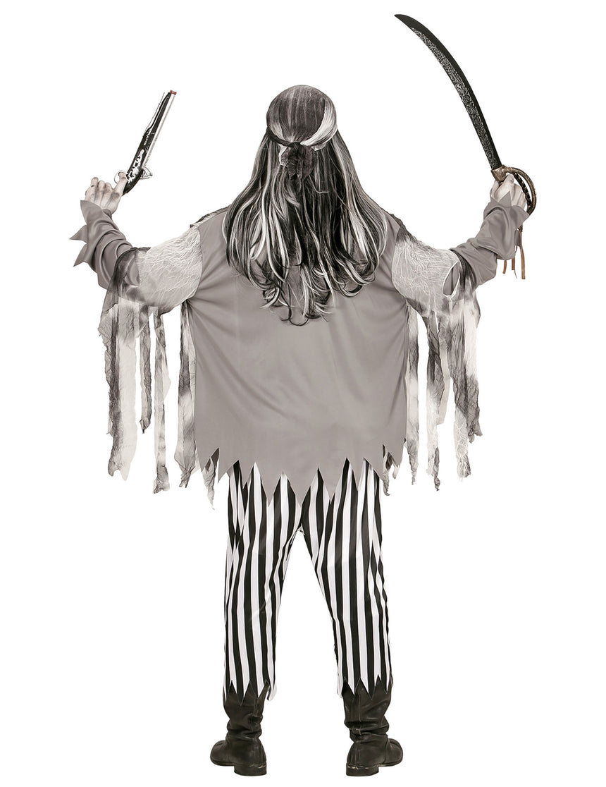 Déguisement pirate squelette fantôme homme