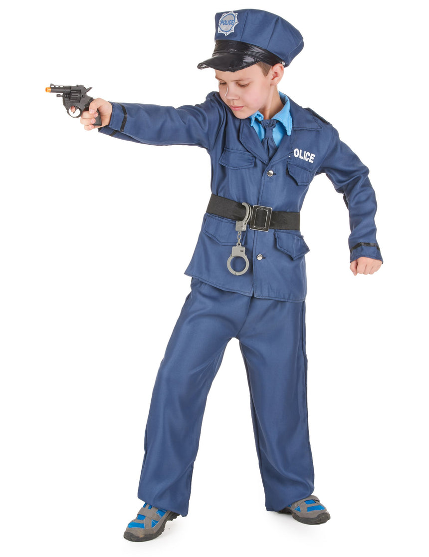 Déguisement policier bleu enfant