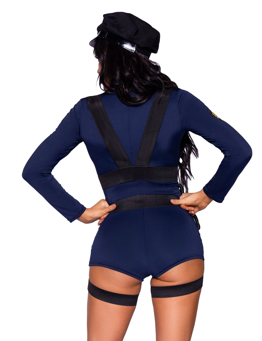 Déguisement policière combishort sexy femme