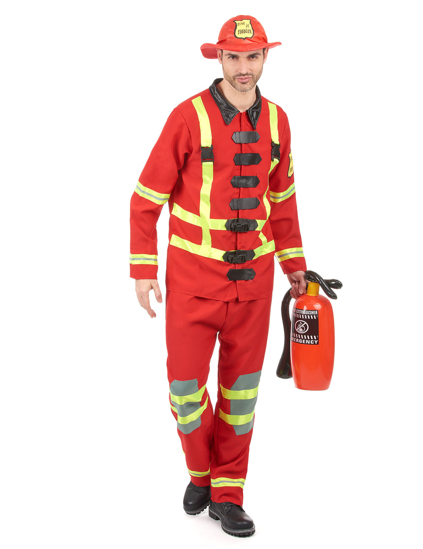 Déguisement pompier homme