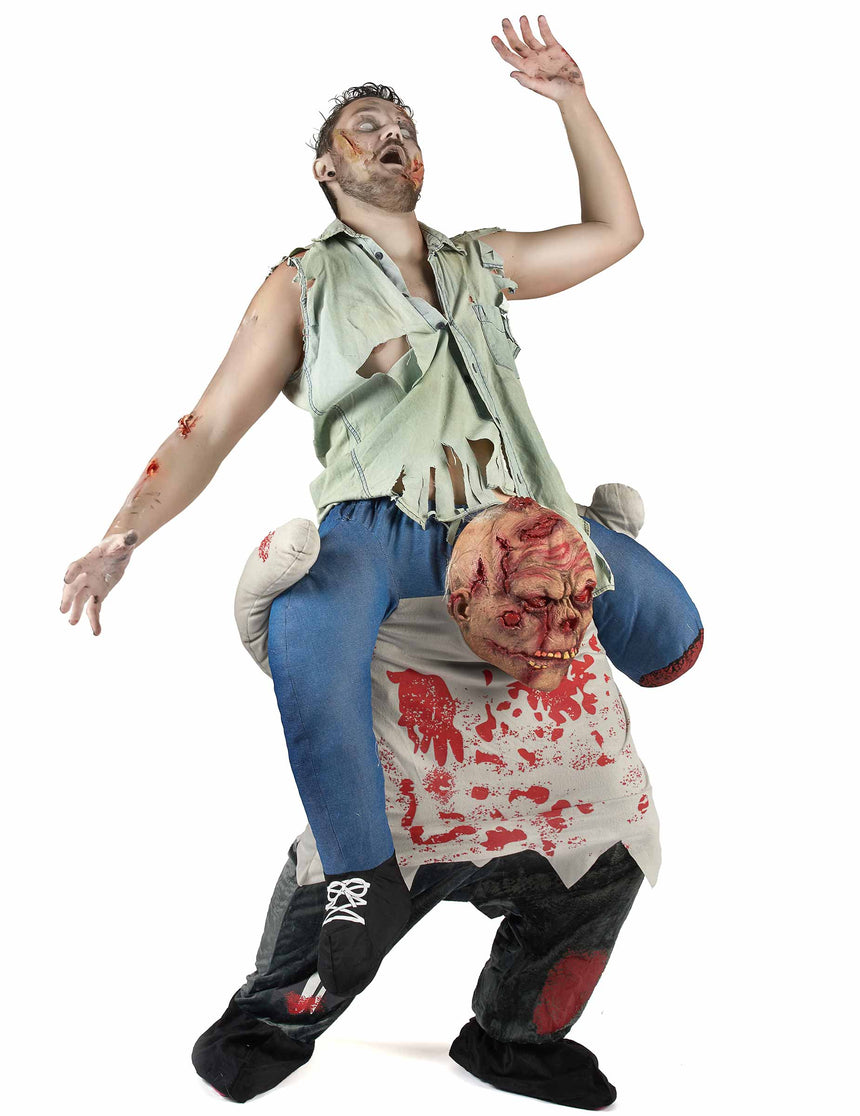 Déguisement porte-moi zombie adulte Halloween