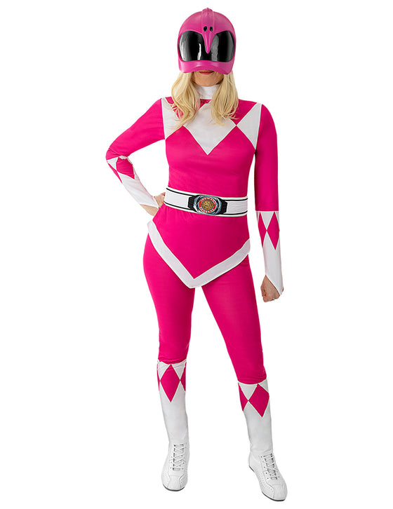 Déguisement Power Ranger rose adulte