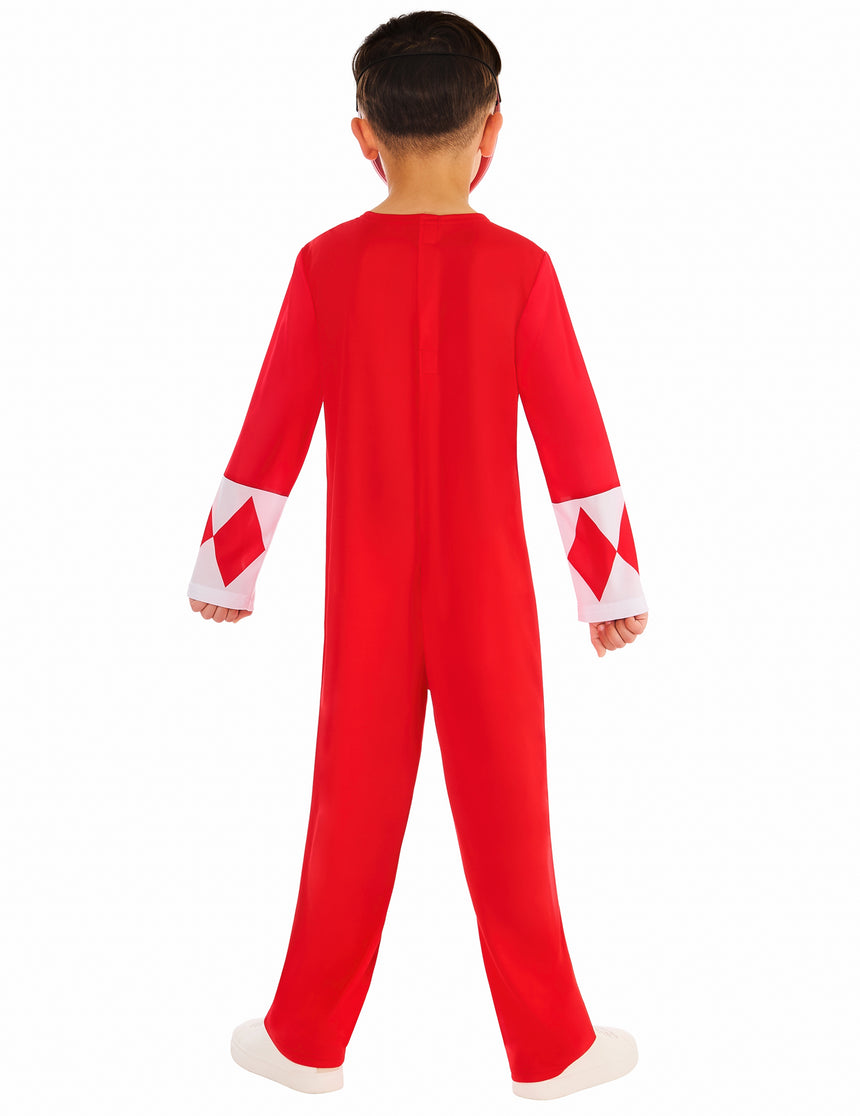 Déguisement Power Ranger rouge classique enfant
