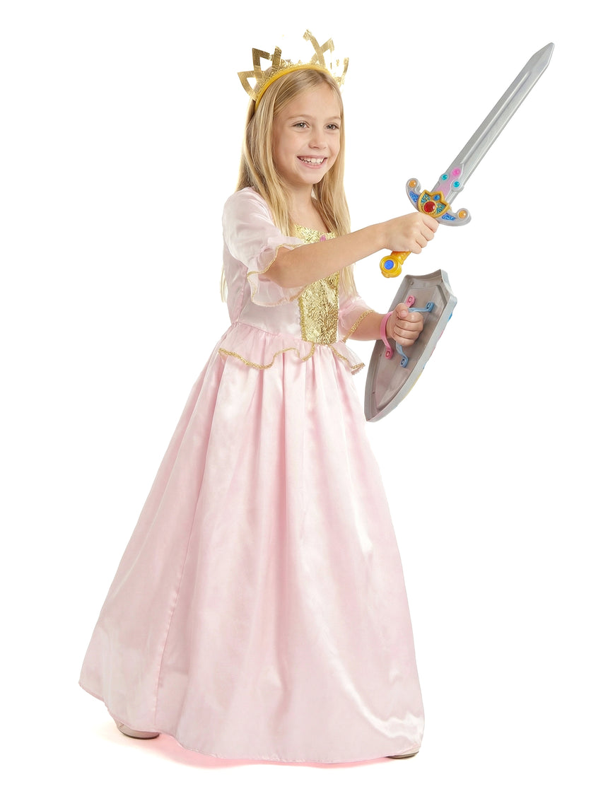 Déguisement princesse avec diadème fille
