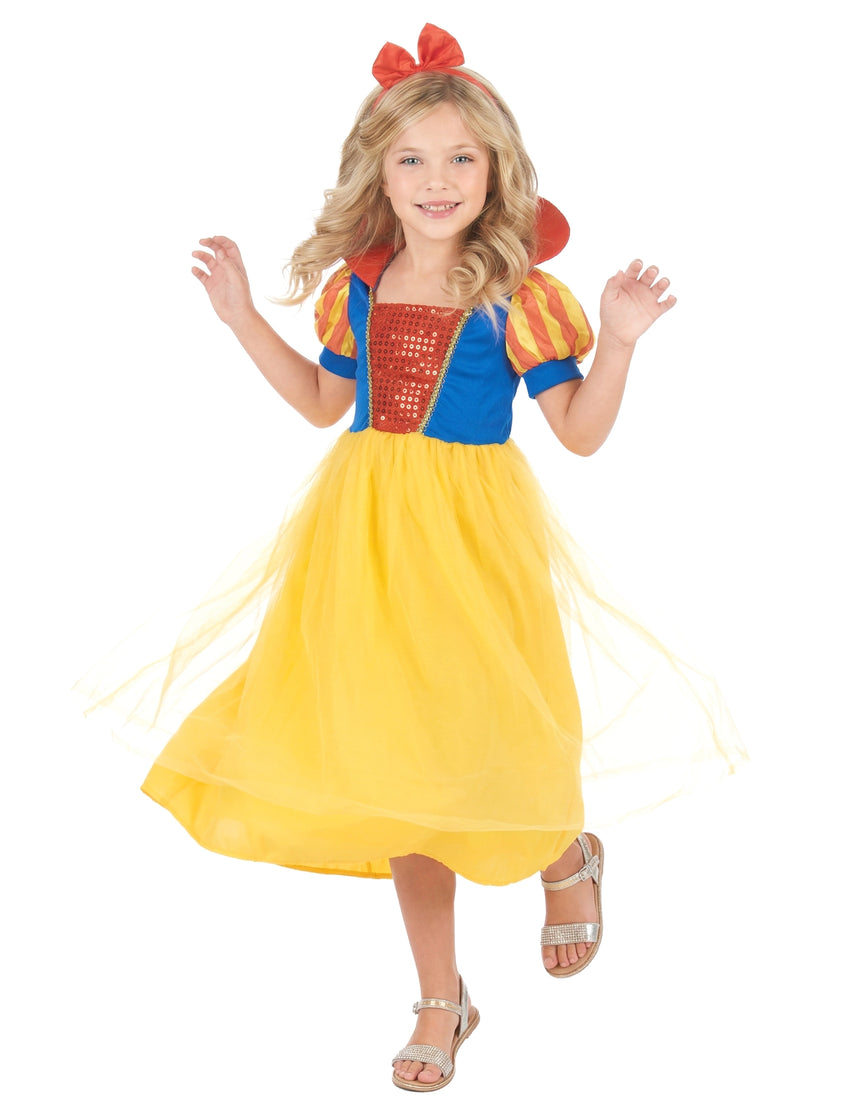 Déguisement princesse avec serre-tête fille