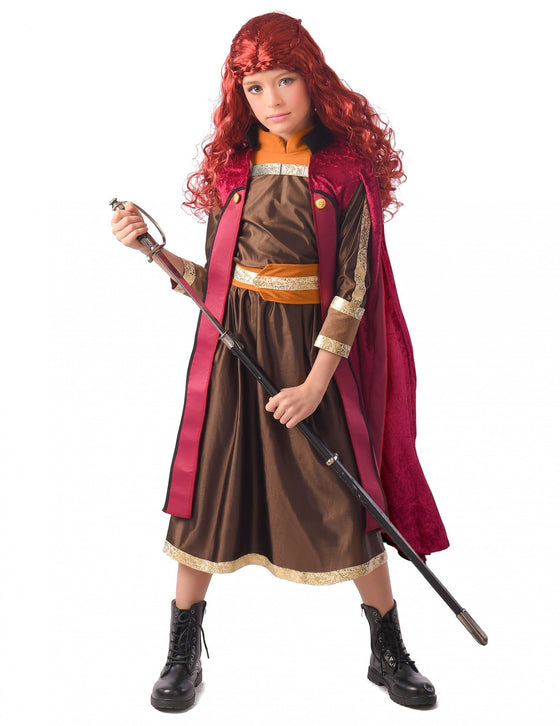 Déguisement Princesse bordeaux grand nord fille