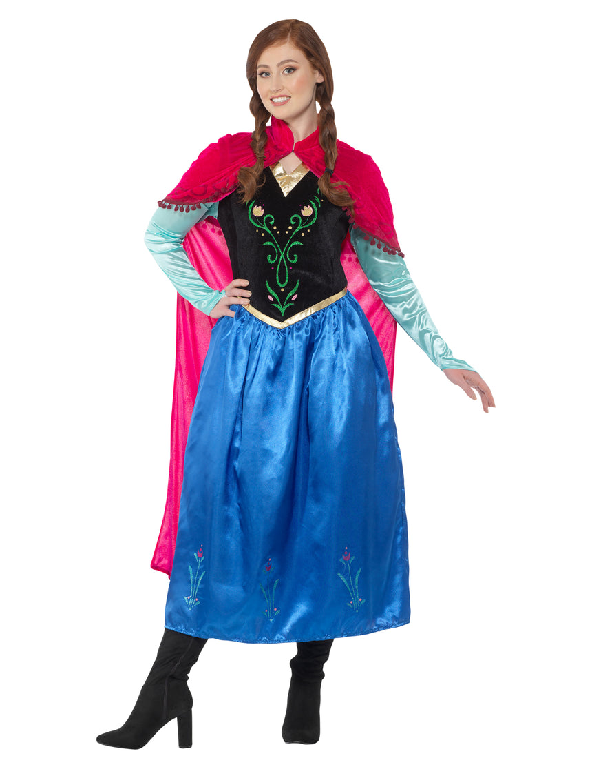 Déguisement princesse de conte de fées femme