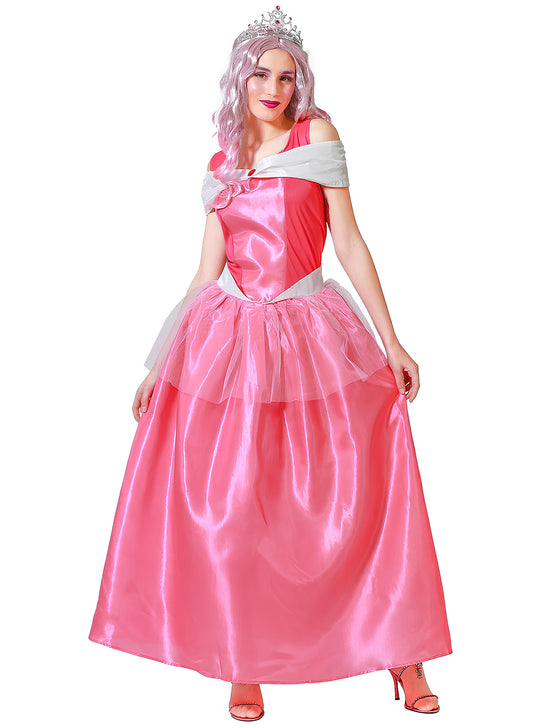 Déguisement princesse rose femme