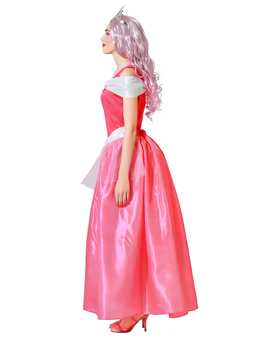 Déguisement princesse rose femme
