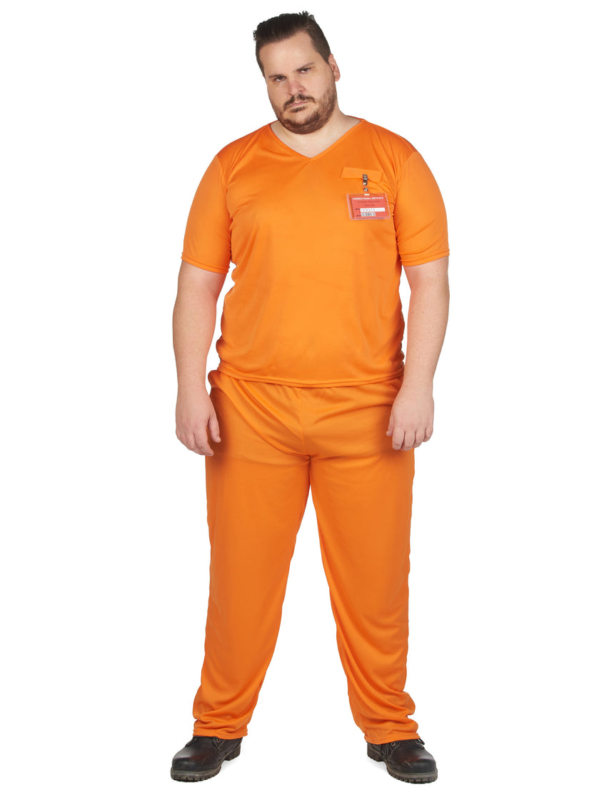 Déguisement prisonnier grande taille adulte