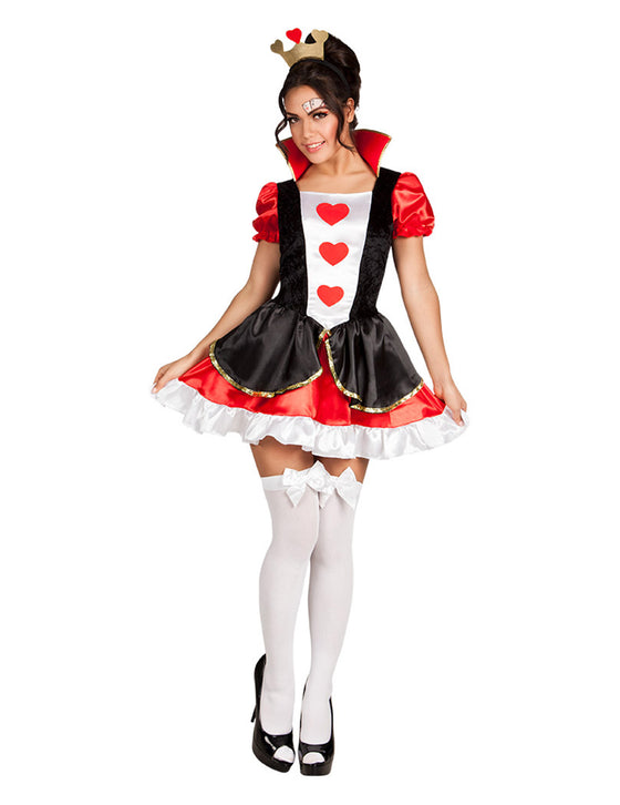 Déguisement reine des coeurs sexy femme