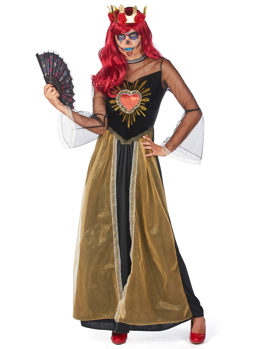 Déguisement reine du Dia de los muertos femme